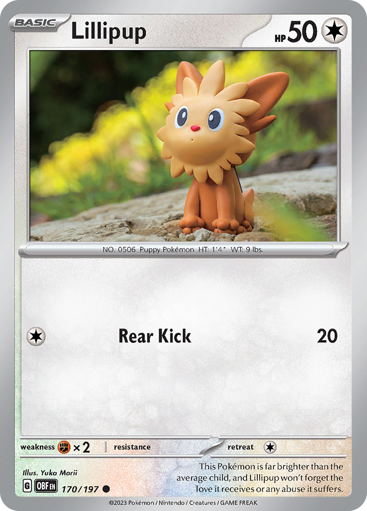 Lillipup 170 - SV03 Obsidian Flames