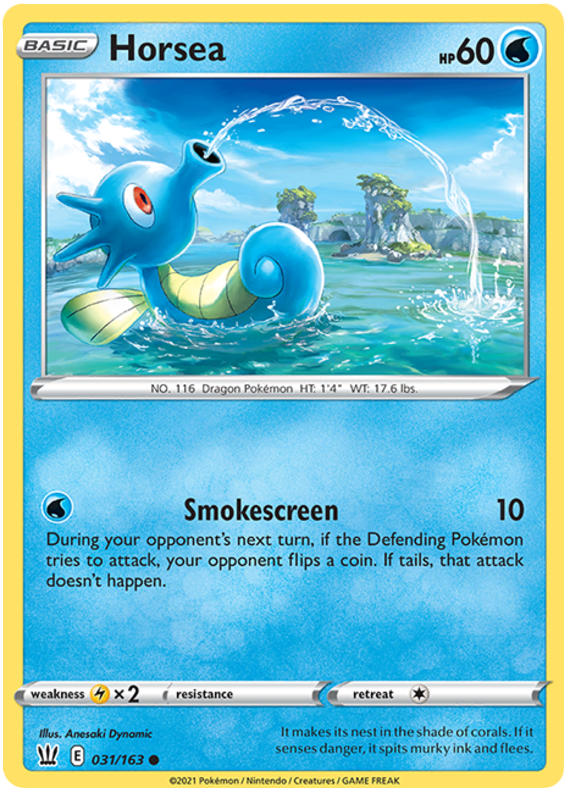 Horsea 31/163 - SWSH05 Battle Styles
