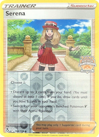 Serena - 164/195 (Regional Championships) - League & Championship Cards Reverse Holofoil