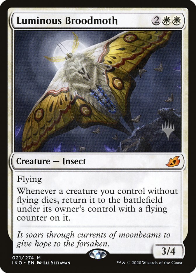 Luminous Broodmoth (PPIKO-021) - Ikoria: Lair of Behemoths Promos