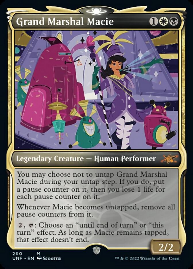 Grand Marshal Macie (Showcase) (UNF-260) - Unfinity: (Showcase)