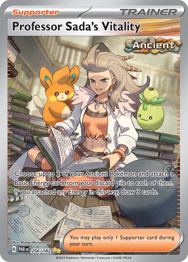 Professor Sada's Vitality - 256/182 256 - SV04 Paradox Rift Holofoil