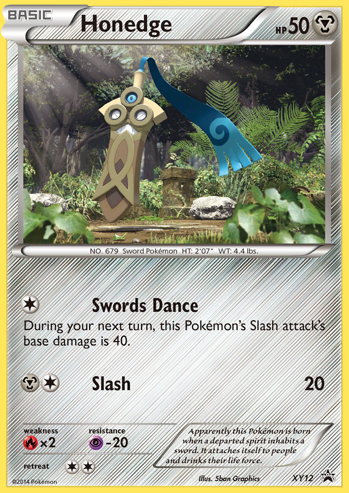 Honedge - XY12/211 - XY Promos Holofoil