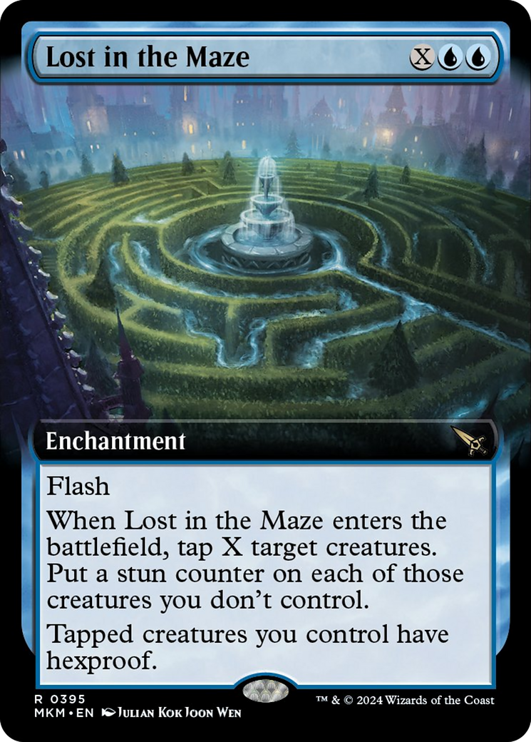 Lost in the Maze (Extended Art) (MKM-395) - Murders at Karlov Manor: (Extended Art)