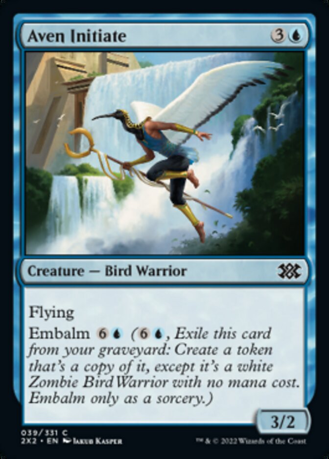 Aven Initiate (2X2-039) - Double Masters 2022