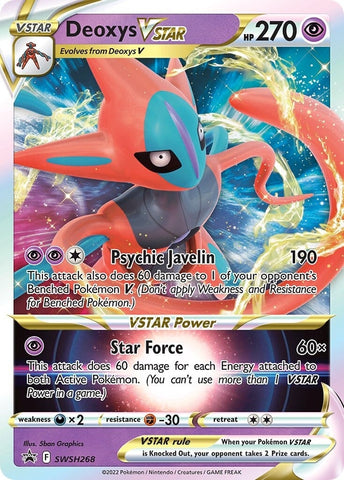Deoxys VSTAR - SWSH268 - Jumbo Cards Holofoil