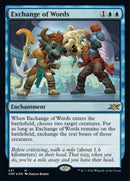 Exchange of Words (Galaxy Foil) (UNF-331) - Unfinity Foil