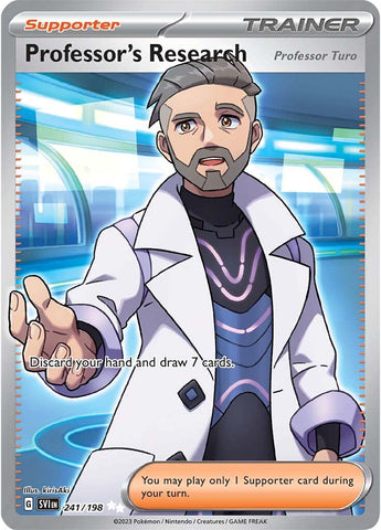 Professor's Research - 241/198 241 - SV01 Scarlet & Violet Base Set Holofoil