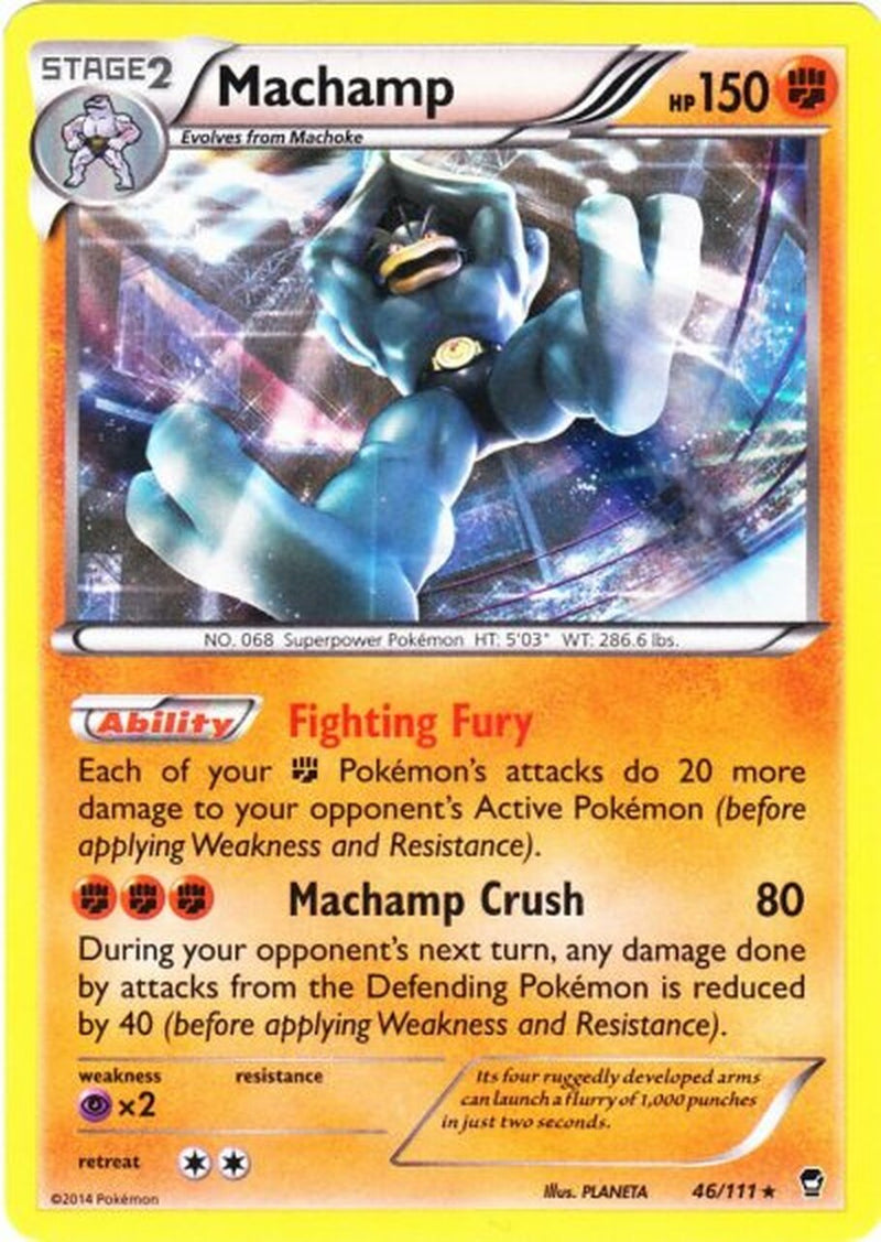 Machamp 46/111 - XY  Furious Fists Holofoil