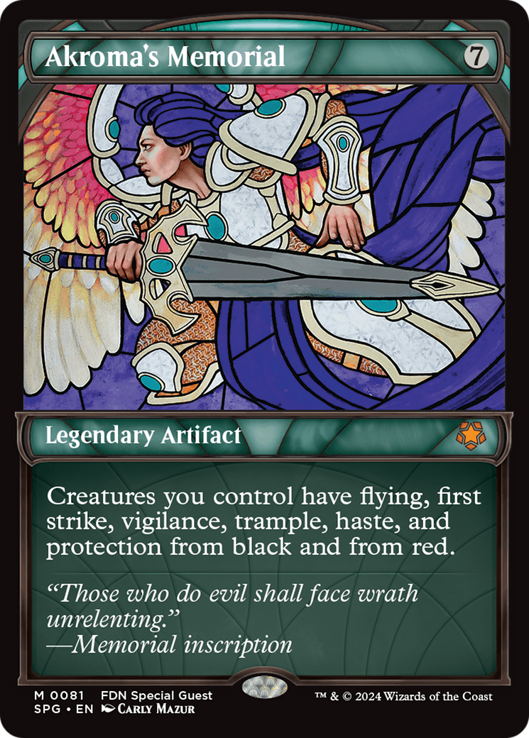 Akroma's Memorial (Showcase) - Special Guests Foil