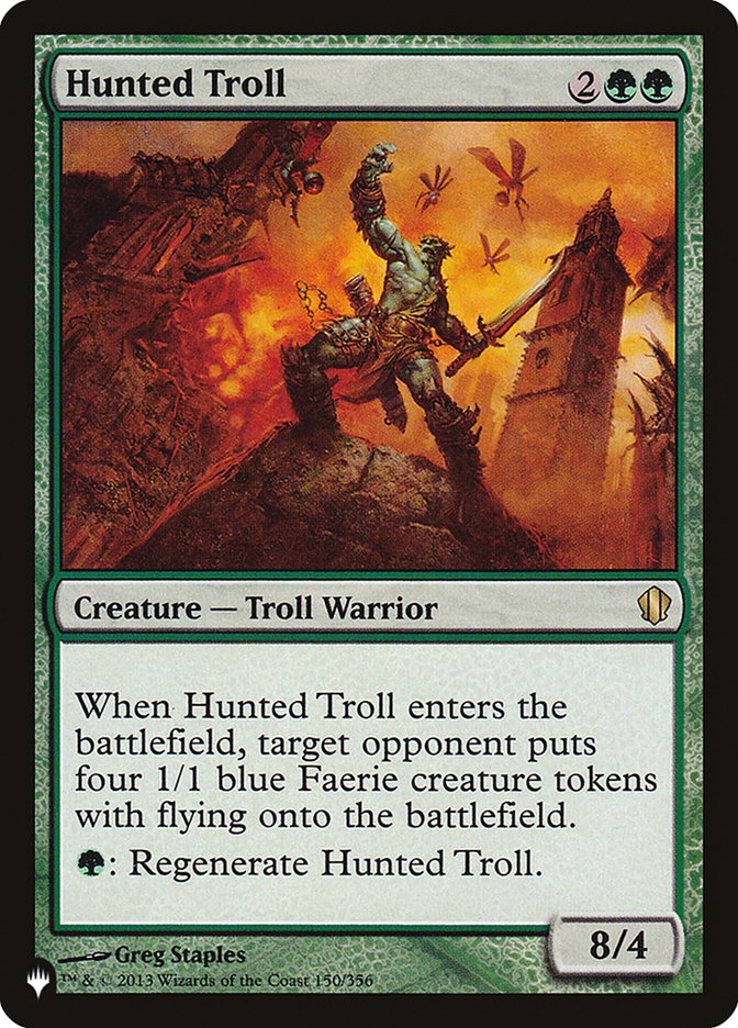 Hunted Troll (LIST-150/356) - The List
