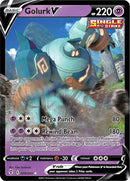 Golurk V 70/203 - SWSH07 Evolving Skies Holofoil