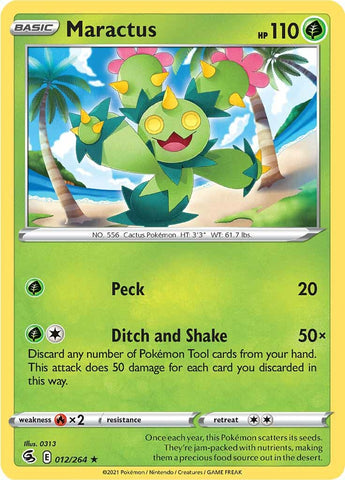 Maractus 12/264 - SWSH08 Fusion Strike