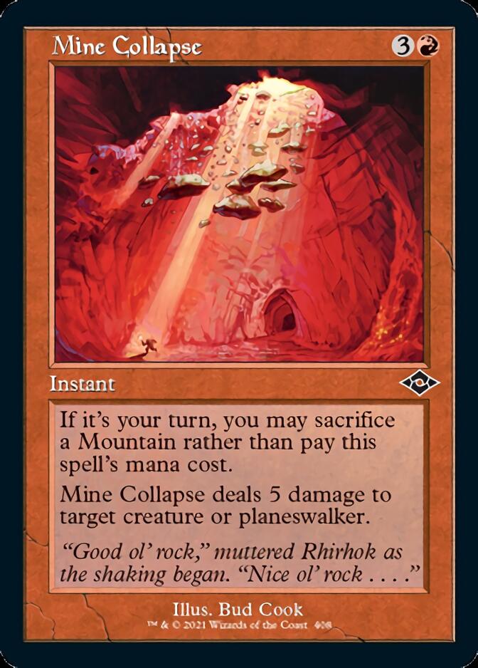 Mine Collapse (Retro Frame) (MH2-408) - Modern Horizons 2