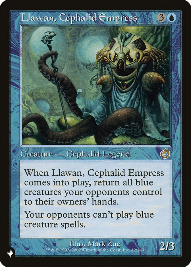 Llawan, Cephalid Empress (LIST-42/143) - The List