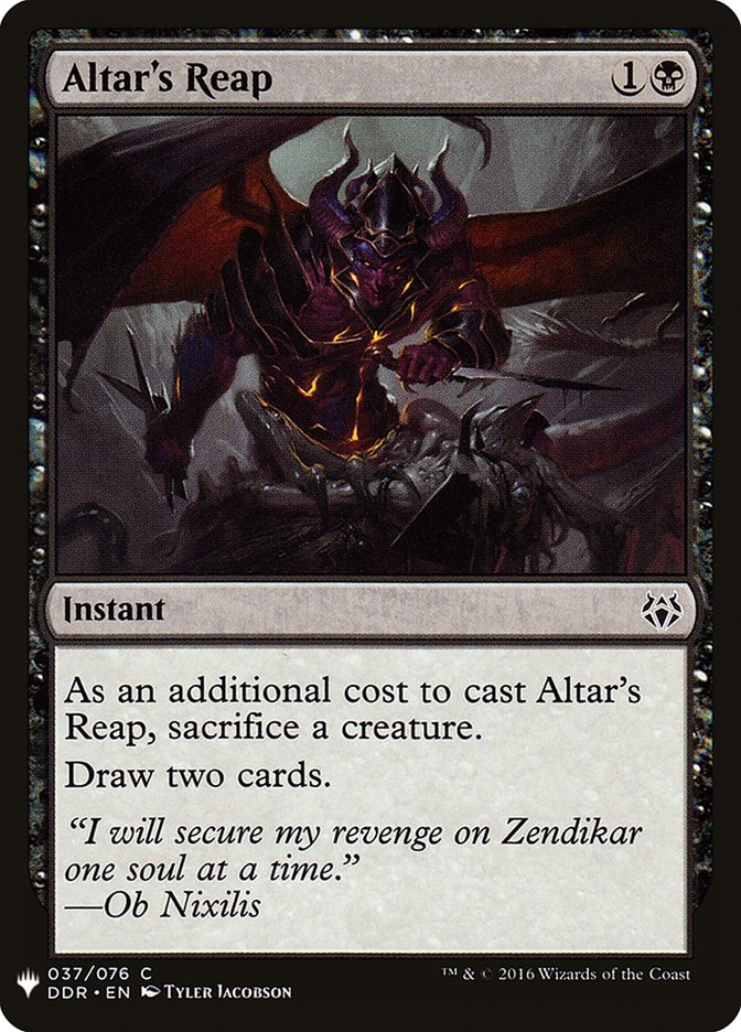 Altar's Reap (LIST-037) - The List
