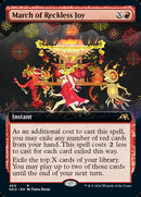 March of Reckless Joy (Extended Art) (NEO-469) - Kamigawa: Neon Dynasty: (Extended Art)