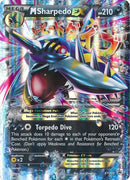 M Sharpedo EX - XY200 - Jumbo Cards Holofoil