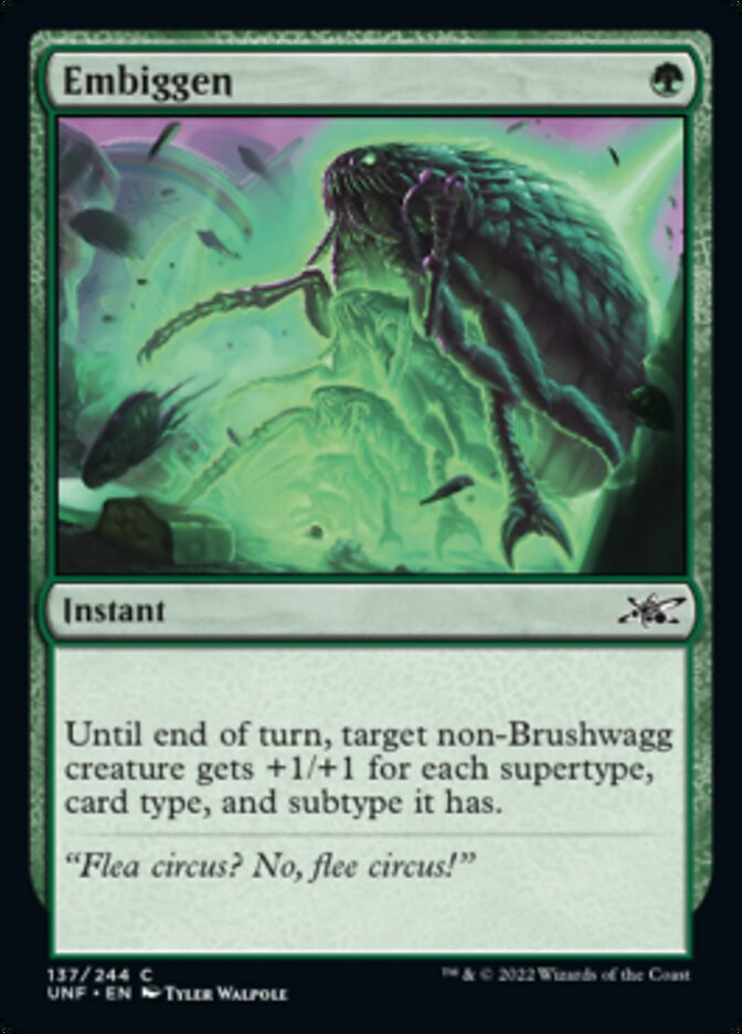 Embiggen (UNF-137) - Unfinity