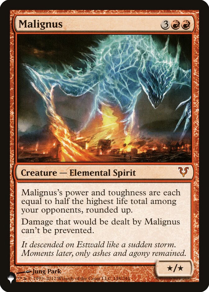 Malignus (LIST-148/244) - The List