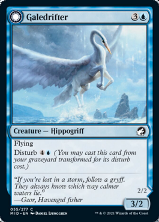 Galedrifter (MID-055) - Innistrad: Midnight Hunt: (Double Faced Transform)