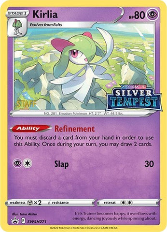 Kirlia - SWSH271 (Prerelease) [STAFF] - SWSH Sword & Shield Promo Cards Holofoil