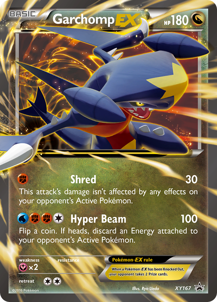 Garchomp EX - XY167/211 - XY Promos Holofoil