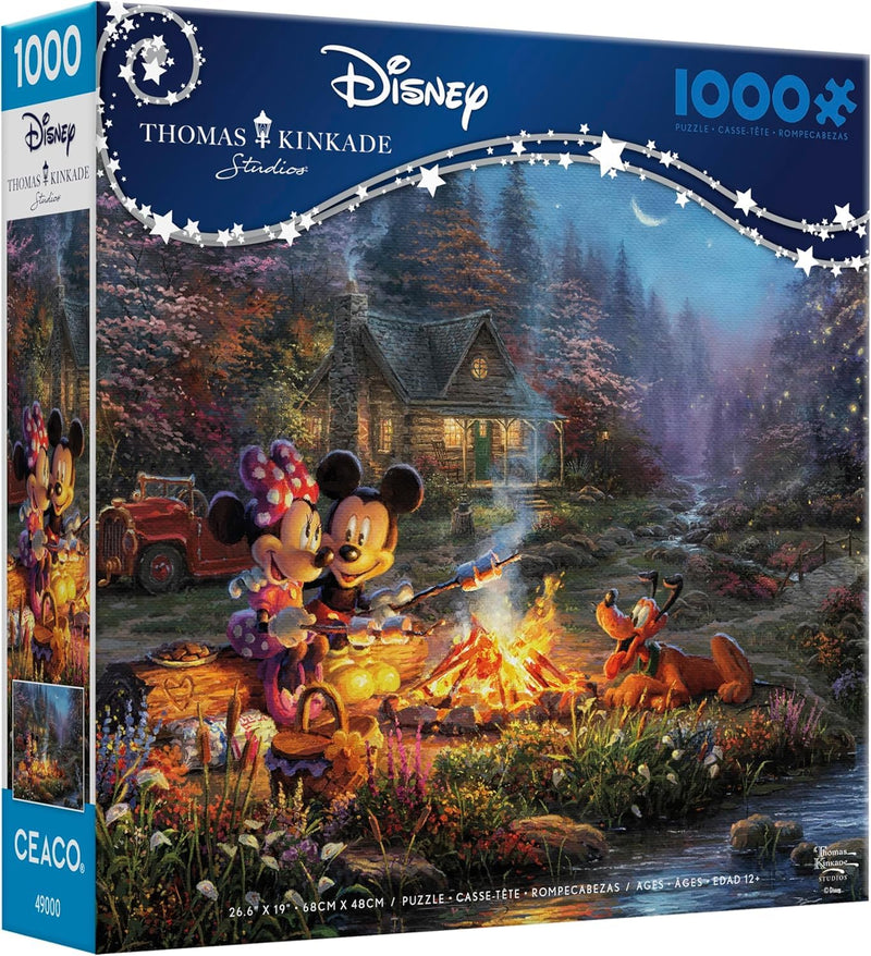 Disney Dreams Mickey Camping 1000Pc Puzzle