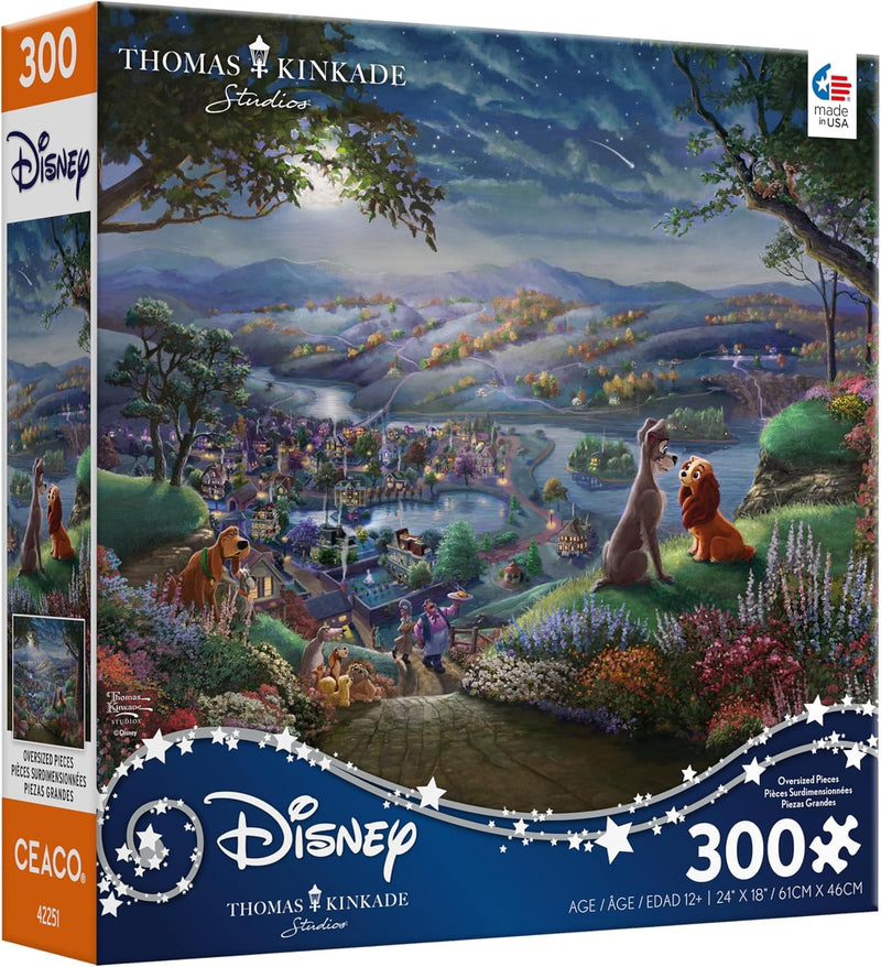 Disney Lady and The Tramp 300Pc Puzzle