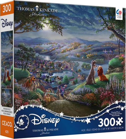Disney Lady and The Tramp 300Pc Puzzle