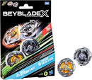Beyblade X Gale Wyvern 3-60T and Sword Dran 3-80B Dual Pack
