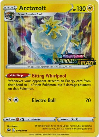 Arctozolt - SWSH036 (Prerelease)/307 - SWSH Sword & Shield Promo Cards Holofoil