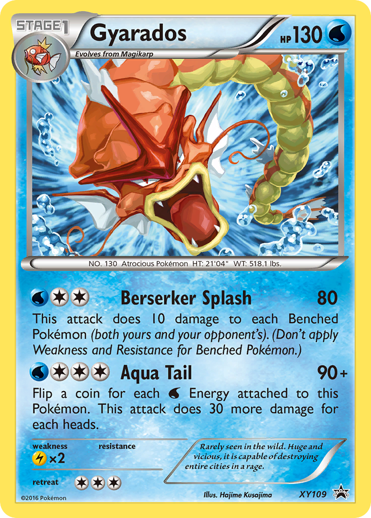 Gyarados - XY109/211 - XY Promos Holofoil