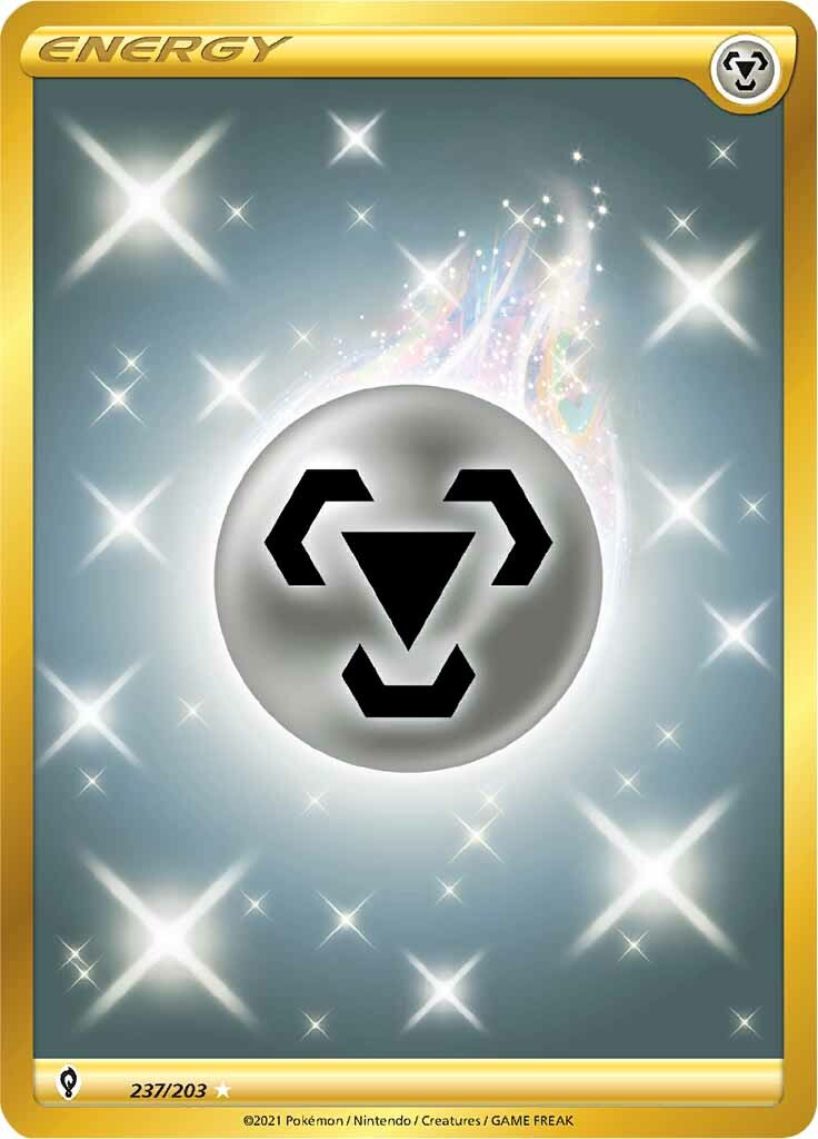 Metal Energy (Secret) 237/203 - SWSH07 Evolving Skies Holofoil