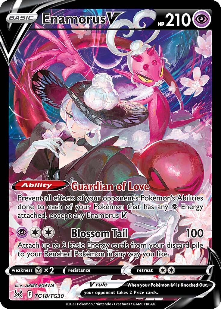 Enamorus V TG18/30 - SWSH11 Lost Origin Trainer Gallery Holofoil