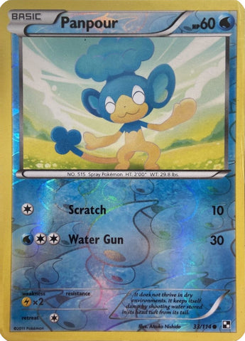 Panpour - 33/114 (Energy Holo) 33 - Miscellaneous Cards & Products Reverse Holofoil