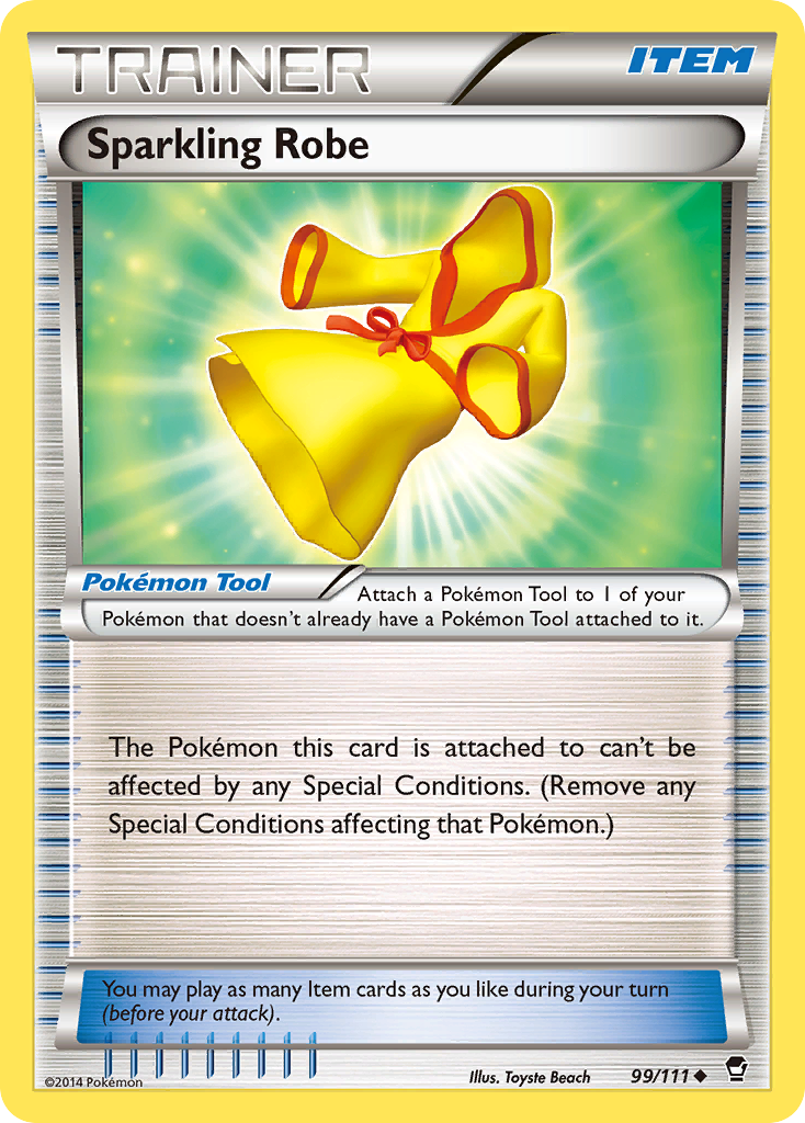 Sparkling Robe 99/111 - XY  Furious Fists