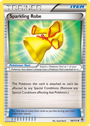 Sparkling Robe 99/111 - XY  Furious Fists