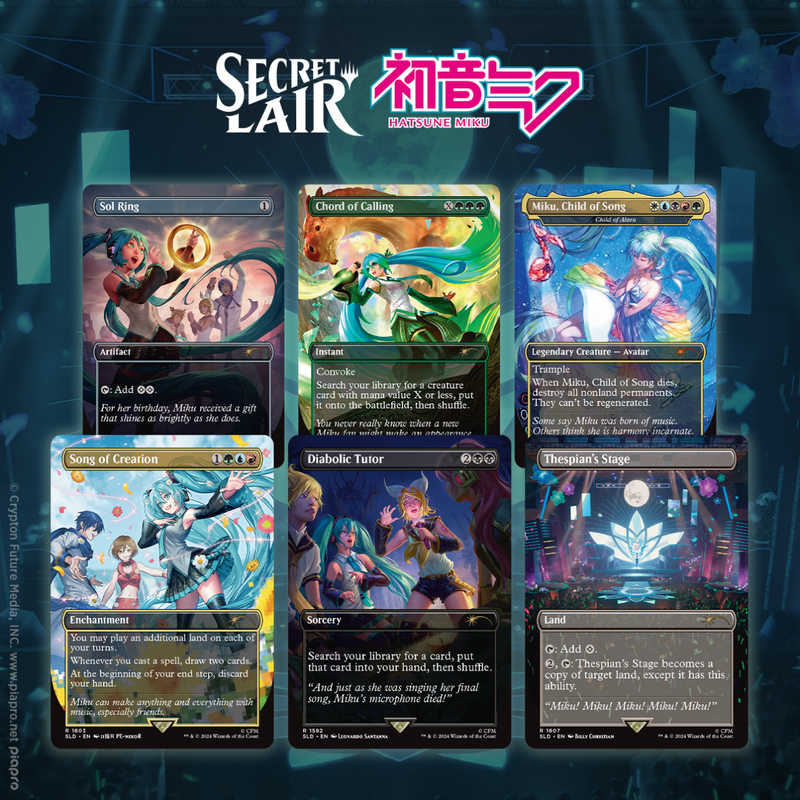 Secret Lair Drop Series Hatsune Miku: Digital Sensation English Non-Foil