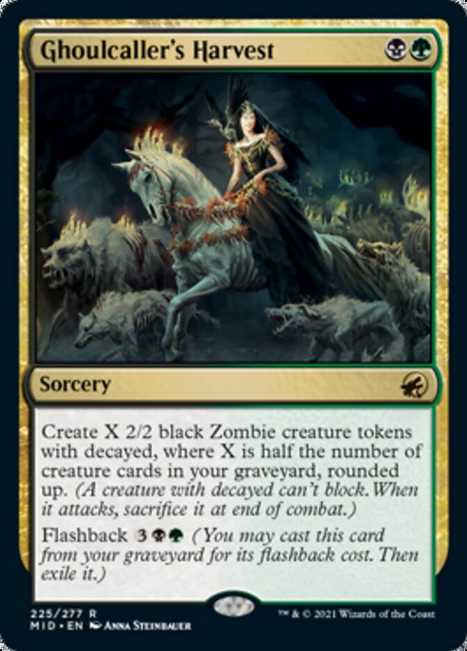 Ghoulcaller's Harvest (MID-225) - Innistrad: Midnight Hunt