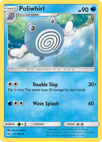 Poliwhirl 31/149 - SM Base Set