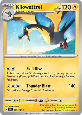 Kilowattrel 79 - SV01 Scarlet & Violet Base Set