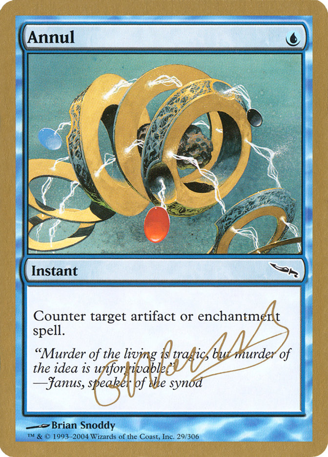 Annul - 2004 Gabriel Nassif (MRD) (WCD-) - World Championship Decks 2004