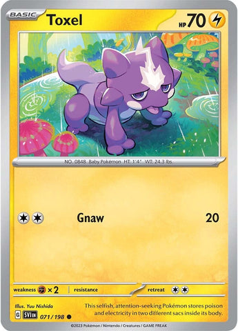 Toxel 71 - SV01 Scarlet & Violet Base Set