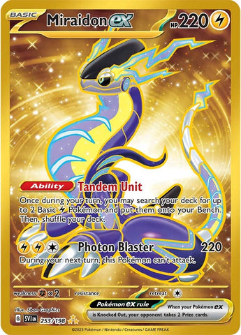 Miraidon ex - 253/198 253 - SV01 Scarlet & Violet Base Set Holofoil