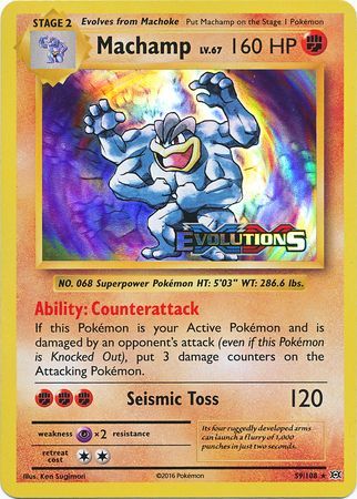 Machamp (XY Evolutions Prerelease) - XY Promos Holofoil