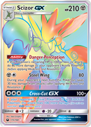 Scizor GX (Secret)/168 - SM  Celestial Storm Holofoil