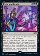 Knife and Death (Galaxy Foil) (UNF-363) - Unfinity Foil