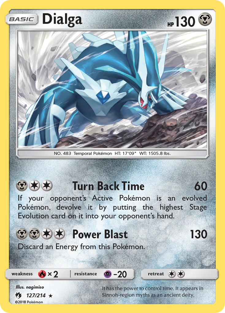 Dialga 127/214 - SM  Lost Thunder Holofoil