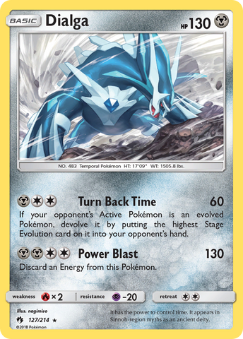 Dialga 127/214 - SM  Lost Thunder Holofoil